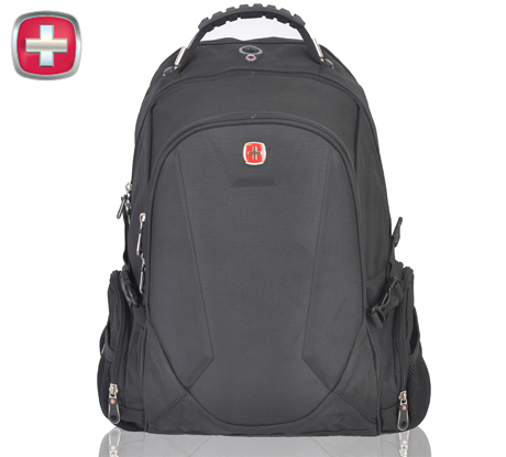 新款瑞士军刀双肩包15.6寸电脑 笔记本包旅行包男士女士背包 9508